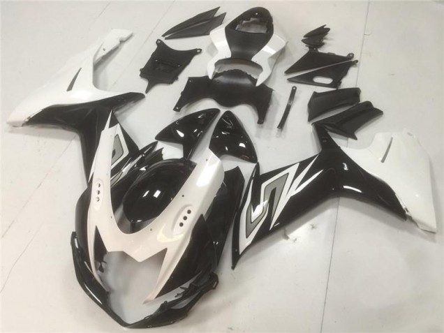 Black White 2011-2021 Suzuki GSXR 600/750 Motorcycle Bodywork Black White 2011-2021 Suzuki GSXR 600/750 Motorcycle Bodywork