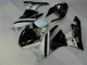 Black White 3M Touch4 2009-2012 Kawasaki ZX6R Motorcycle Fairing Black White 3M Touch4 2009-2012 Kawasaki ZX6R Motorcycle Fairing