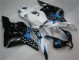 Black White Blue 2009-2012 Honda CBR600RR Motorcycle Fairings Black White Blue 2009-2012 Honda CBR600RR Motorcycle Fairings