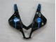 Black White Blue 2009-2012 Honda CBR600RR Motorcycle Fairings Black White Blue 2009-2012 Honda CBR600RR Motorcycle Fairings