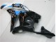 Black White Blue 2009-2012 Honda CBR600RR Motorcycle Fairings Black White Blue 2009-2012 Honda CBR600RR Motorcycle Fairings
