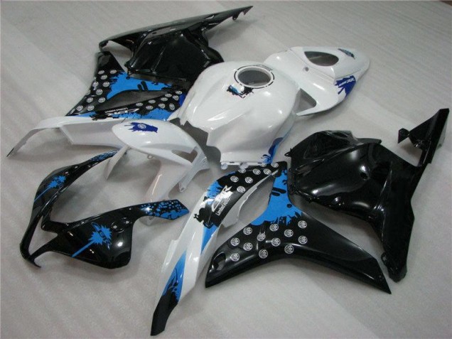 Black White Blue 2009-2012 Honda CBR600RR Motorcycle Fairings Black White Blue 2009-2012 Honda CBR600RR Motorcycle Fairings