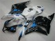 Black White Blue 2009-2012 Honda CBR600RR Motorcycle Fairings Black White Blue 2009-2012 Honda CBR600RR Motorcycle Fairings