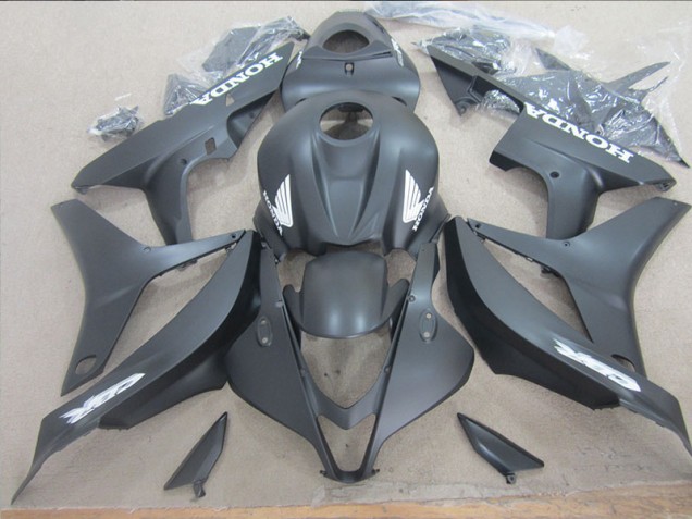 Black White Decal 2007-2008 Honda CBR600RR Motorcycle Fairings Black White Decal 2007-2008 Honda CBR600RR Motorcycle Fairings