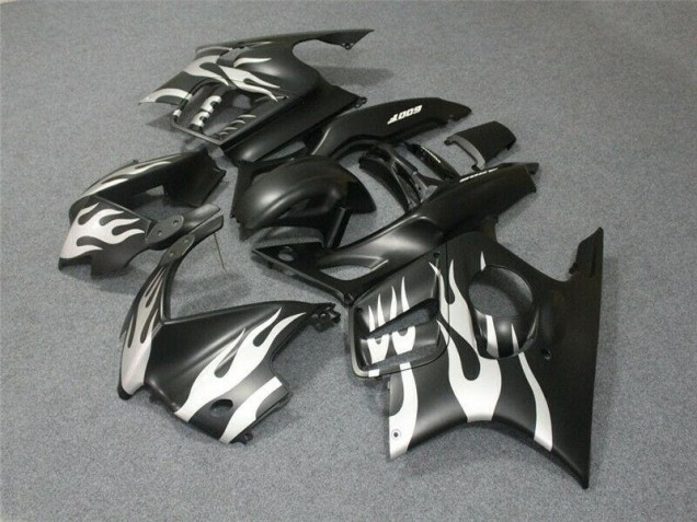 Black White Flame 1995-1998 Honda CBR600 F3 Motorcycle Fairings Black White Flame 1995-1998 Honda CBR600 F3 Motorcycle Fairings