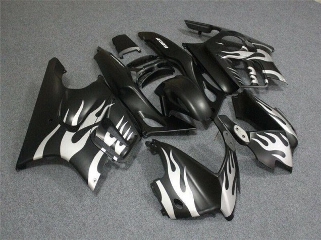 Black White Flame 1995-1998 Honda CBR600 F3 Motorcycle Fairings Black White Flame 1995-1998 Honda CBR600 F3 Motorcycle Fairings
