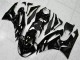 Black White Ninja 2009-2012 Kawasaki ZX6R Motorcycle Fairings Black White Ninja 2009-2012 Kawasaki ZX6R Motorcycle Fairings
