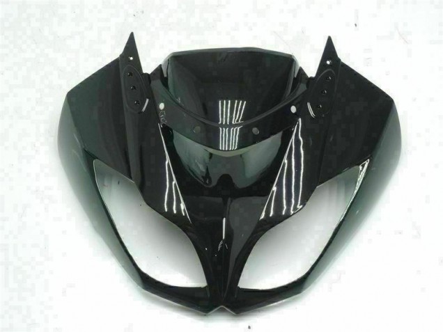 Black White Ninja 636 2009-2012 Kawasaki ZX6R Motorcycle Fairings Black White Ninja 636 2009-2012 Kawasaki ZX6R Motorcycle Fairings