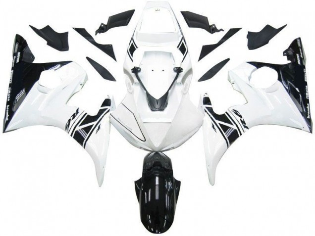 Black White Tribal 2003-2005 Yamaha YZF R6 Motorcycle Fairings Black White Tribal 2003-2005 Yamaha YZF R6 Motorcycle Fairings