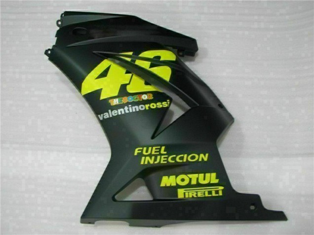 Black Yellow 46 2008-2012 Kawasaki EX250 Motorcycle Fairings Black Yellow 46 2008-2012 Kawasaki EX250 Motorcycle Fairings