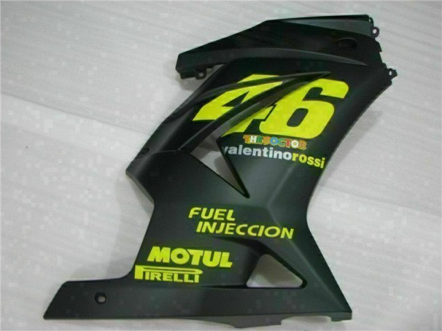 Black Yellow 46 2008-2012 Kawasaki EX250 Motorcycle Fairings Black Yellow 46 2008-2012 Kawasaki EX250 Motorcycle Fairings