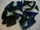 Black with Blue Flame 2000-2002 Kawasaki ZX6R Motorcycle Fairings Black with Blue Flame 2000-2002 Kawasaki ZX6R Motorcycle Fairings
