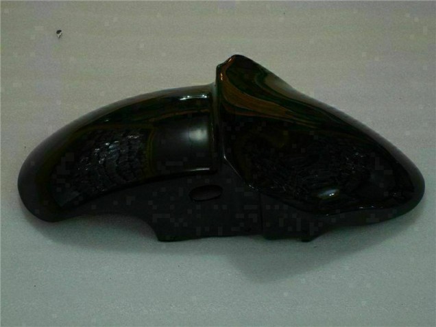 Black with Blue Flame 2000-2002 Kawasaki ZX6R Motorcycle Fairings Black with Blue Flame 2000-2002 Kawasaki ZX6R Motorcycle Fairings