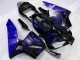 Black with Blue Flame 2003-2004 Honda CBR600RR Motorcycle Fairings Black with Blue Flame 2003-2004 Honda CBR600RR Motorcycle Fairings