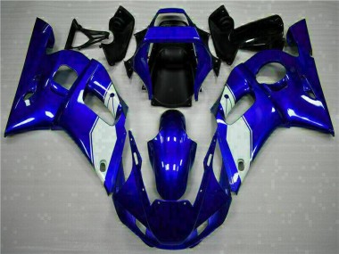 Blue 1998-2002 Yamaha YZF R6 Full Motorcycle Fairing Kits
