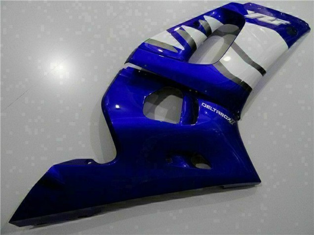 Blue 1998-2002 Yamaha YZF R6 Motorcycle Bodywork Blue 1998-2002 Yamaha YZF R6 Motorcycle Bodywork