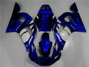 Blue 1998-2002 Yamaha YZF R6 Motorcycle Bodywork