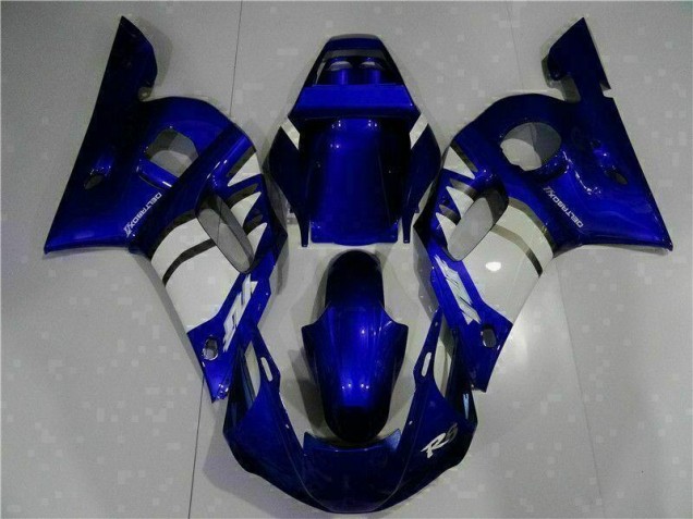 Blue 1998-2002 Yamaha YZF R6 Motorcycle Bodywork Blue 1998-2002 Yamaha YZF R6 Motorcycle Bodywork