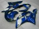 Blue 1998-2002 Yamaha YZF R6 Motorcycle Fairing Blue 1998-2002 Yamaha YZF R6 Motorcycle Fairing