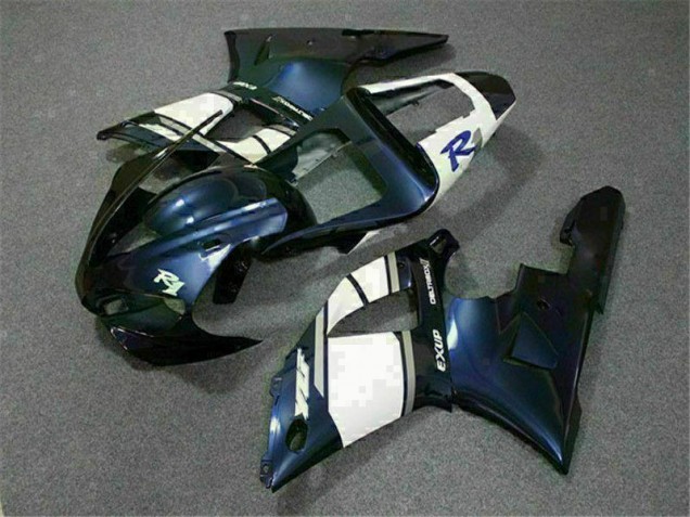 Blue 2000-2001 Yamaha YZF R1 Motorcycle Bodywork Blue 2000-2001 Yamaha YZF R1 Motorcycle Bodywork