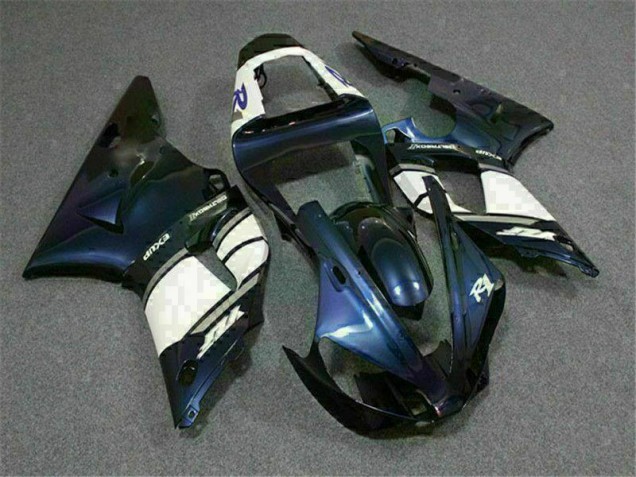 Blue 2000-2001 Yamaha YZF R1 Motorcycle Bodywork Blue 2000-2001 Yamaha YZF R1 Motorcycle Bodywork