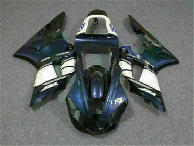 Blue 2000-2001 Yamaha YZF R1 Motorcycle Bodywork