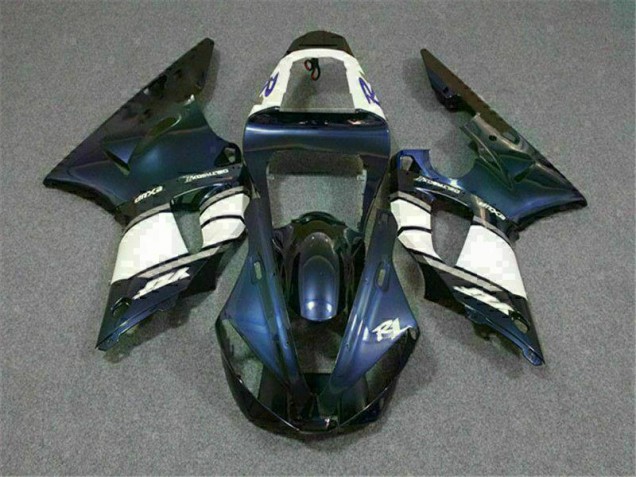 Blue 2000-2001 Yamaha YZF R1 Motorcycle Bodywork Blue 2000-2001 Yamaha YZF R1 Motorcycle Bodywork