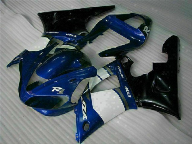 Blue 2000-2001 Yamaha YZF R1 Motorcycle Fairing Blue 2000-2001 Yamaha YZF R1 Motorcycle Fairing