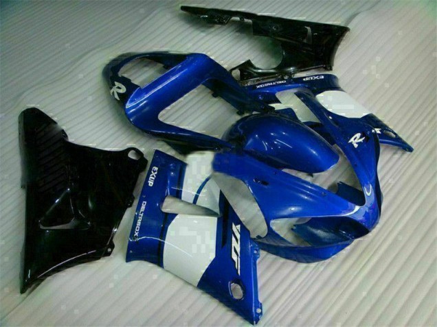 Blue 2000-2001 Yamaha YZF R1 Motorcycle Fairing Blue 2000-2001 Yamaha YZF R1 Motorcycle Fairing