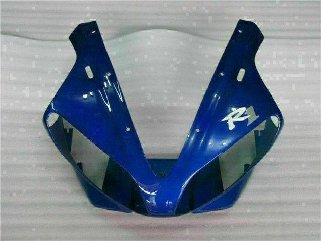 Blue 2000-2001 Yamaha YZF R1 Motorcycle Fairing Blue 2000-2001 Yamaha YZF R1 Motorcycle Fairing