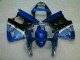 Blue 2000-2002 Kawasaki ZX6R Motorcycle Bodywork Blue 2000-2002 Kawasaki ZX6R Motorcycle Bodywork