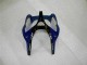 Blue 2000-2002 Kawasaki ZX6R Motorcycle Fairing Blue 2000-2002 Kawasaki ZX6R Motorcycle Fairing