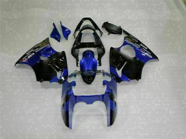 Blue 2000-2002 Kawasaki ZX6R Motorcycle Fairing Blue 2000-2002 Kawasaki ZX6R Motorcycle Fairing
