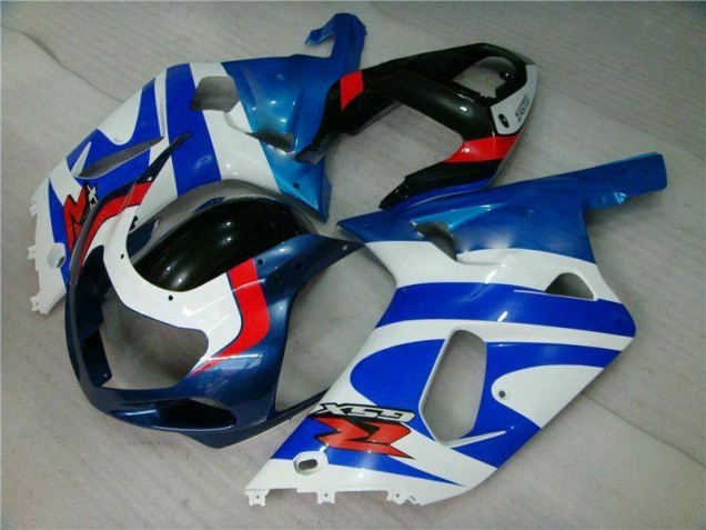 Blue 2001-2003 Suzuki GSXR 600/750 Motorcycle Bodywork Blue 2001-2003 Suzuki GSXR 600/750 Motorcycle Bodywork