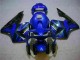 Blue 2003-2004 Honda CBR600RR Motorcycle Fairing Blue 2003-2004 Honda CBR600RR Motorcycle Fairing