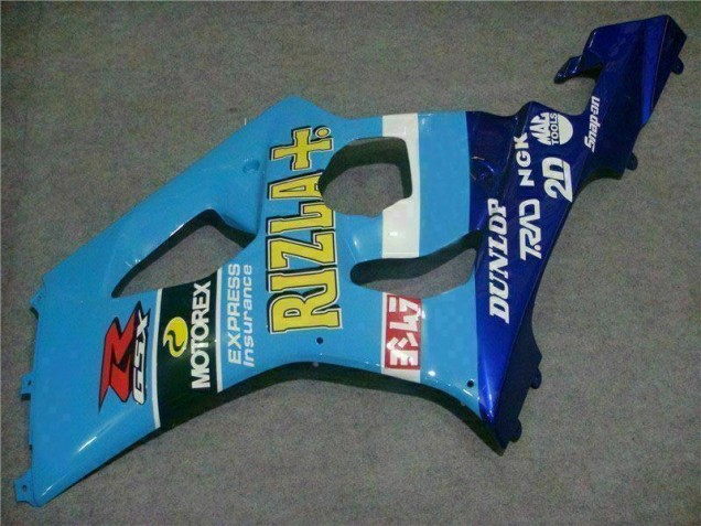 Blue 2003-2004 Suzuki GSXR 1000 Motorcycle Fairings Blue 2003-2004 Suzuki GSXR 1000 Motorcycle Fairings