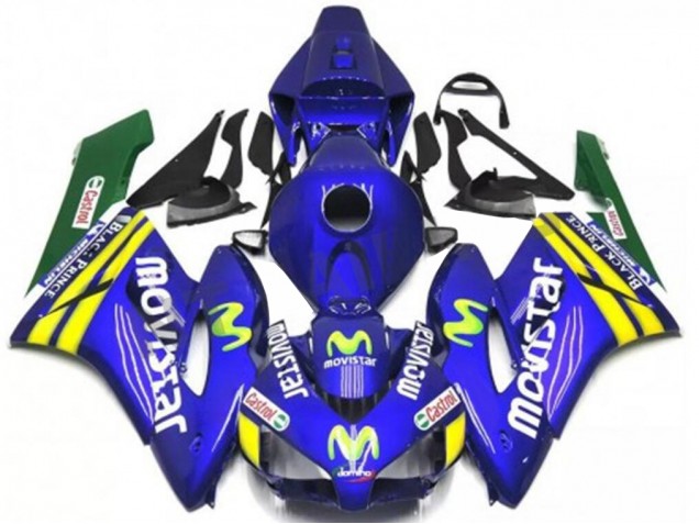 Blue 2004-2005 Honda CBR1000RR Motorcycle Fairings Blue 2004-2005 Honda CBR1000RR Motorcycle Fairings