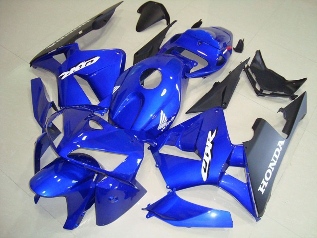 Blue 2005-2006 Honda CBR600RR Full Motorcycle Fairing Kits Blue 2005-2006 Honda CBR600RR Full Motorcycle Fairing Kits