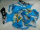 Blue 2005-2006 Suzuki GSXR 1000 Motorcycle Fairings Blue 2005-2006 Suzuki GSXR 1000 Motorcycle Fairings