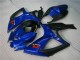 Blue 2006-2007 Suzuki GSXR 600/750 ABS Motorcycle Fairing Blue 2006-2007 Suzuki GSXR 600/750 ABS Motorcycle Fairing