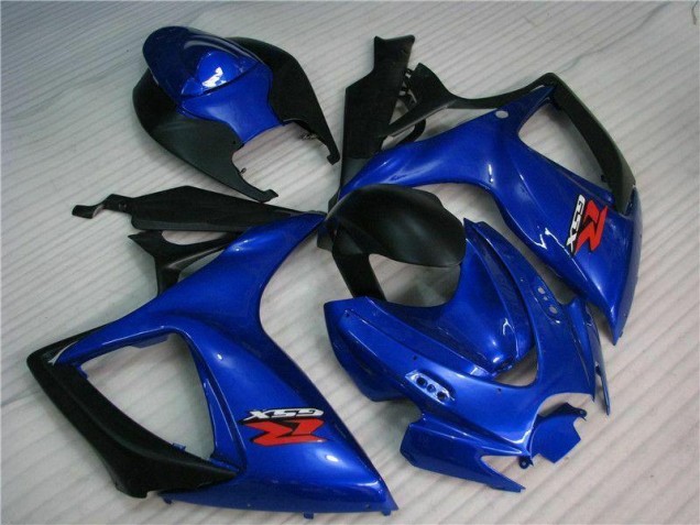 Blue 2006-2007 Suzuki GSXR 600/750 ABS Motorcycle Fairing Blue 2006-2007 Suzuki GSXR 600/750 ABS Motorcycle Fairing