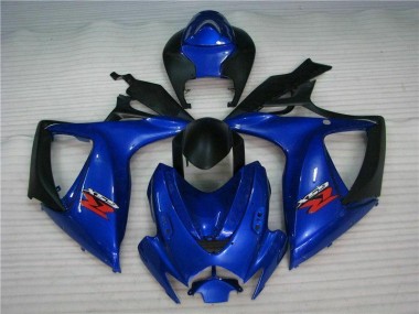 Blue 2006-2007 Suzuki GSXR 600/750 ABS Motorcycle Fairing