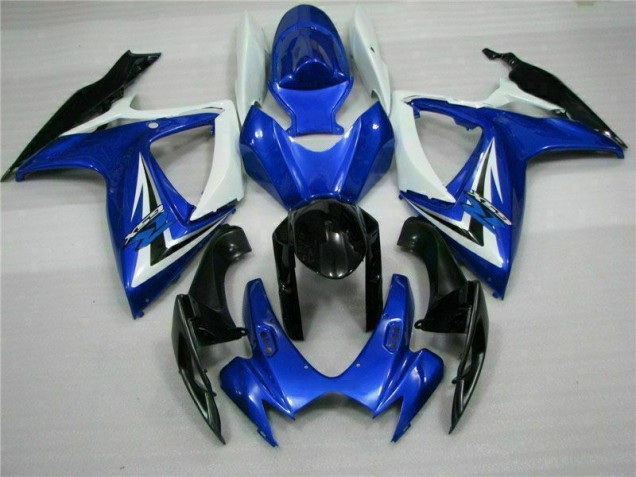Blue 2006-2007 Suzuki GSXR 600/750 ABS Motorcycle Fairings Blue 2006-2007 Suzuki GSXR 600/750 ABS Motorcycle Fairings