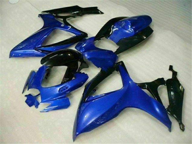 Blue 2006-2007 Suzuki GSXR 600/750 Aftermarket Motorcycle Fairing Blue 2006-2007 Suzuki GSXR 600/750 Aftermarket Motorcycle Fairing
