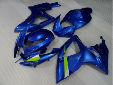 Blue 2006-2007 Suzuki GSXR 600/750 Motorcycle Bodywork