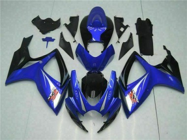 Blue 2006-2007 Suzuki GSXR 600/750 Motorcycle Fairing Kits & Plastic