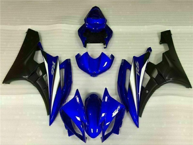 Blue 2006-2007 Yamaha YZF R6 Motorcycle Fairing Blue 2006-2007 Yamaha YZF R6 Motorcycle Fairing