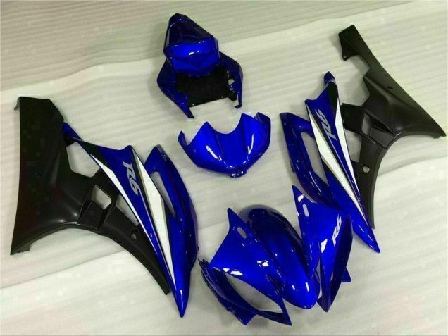Blue 2006-2007 Yamaha YZF R6 Motorcycle Fairing Blue 2006-2007 Yamaha YZF R6 Motorcycle Fairing