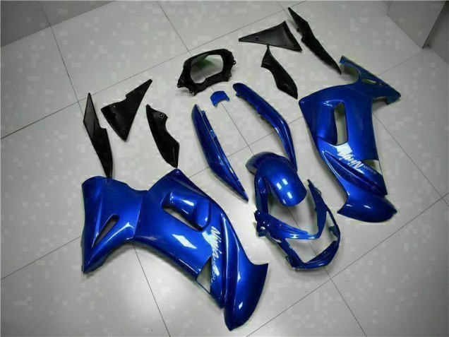 Blue 2006-2008 Kawasaki EX650 Motorcycle Fairings Blue 2006-2008 Kawasaki EX650 Motorcycle Fairings
