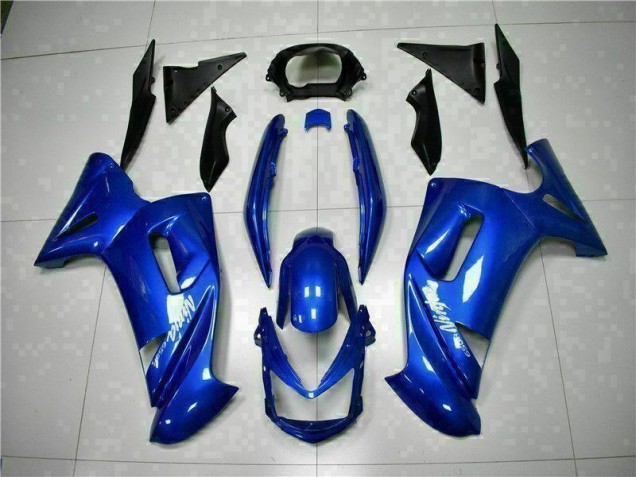 Blue 2006-2008 Kawasaki EX650 Motorcycle Fairings Blue 2006-2008 Kawasaki EX650 Motorcycle Fairings
